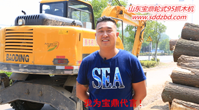 宝鼎抓木机用户见证