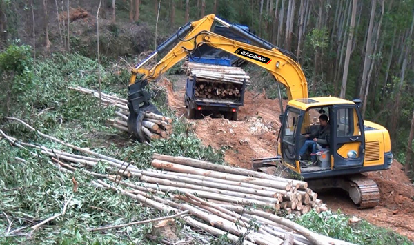 抓甘蔗機(jī),抓木機(jī)多少錢