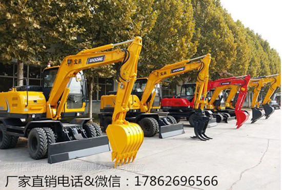 寶鼎95輪式挖掘機