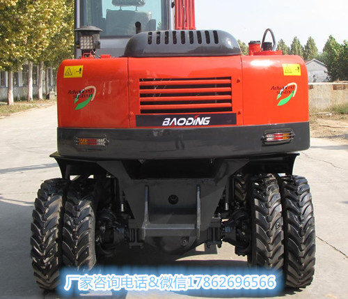 寶鼎輪式挖掘機80型號