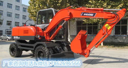 寶鼎輪式挖掘機80型號