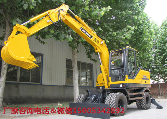 90輪式挖掘機價格