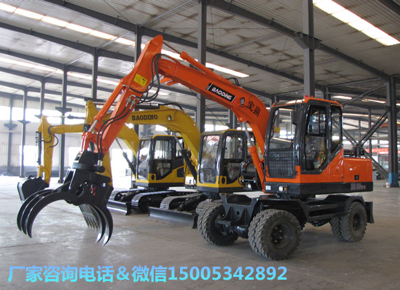 輪式挖掘機(jī)裝蔗機(jī)