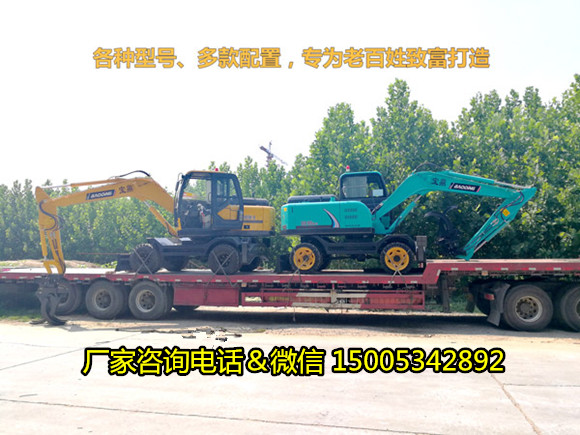 輪式挖掘機(jī)裝蔗機(jī)