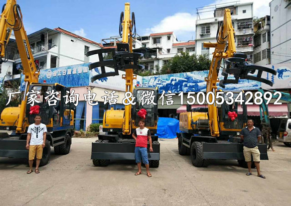 抓木機(jī)提車用戶
