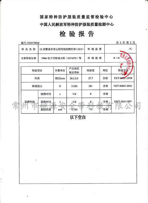 军用战术背心织带