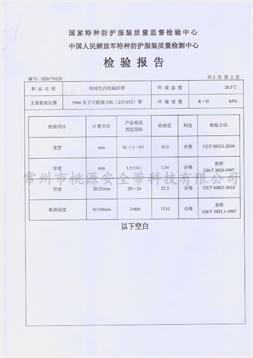 军用睡袋织带