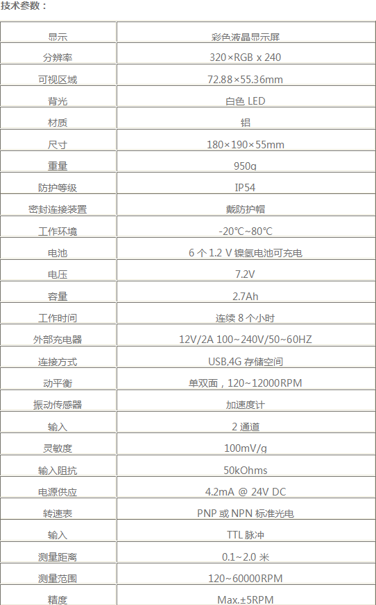 CXB振动分析仪 CXB振动分析仪