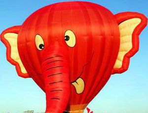 大象热气球