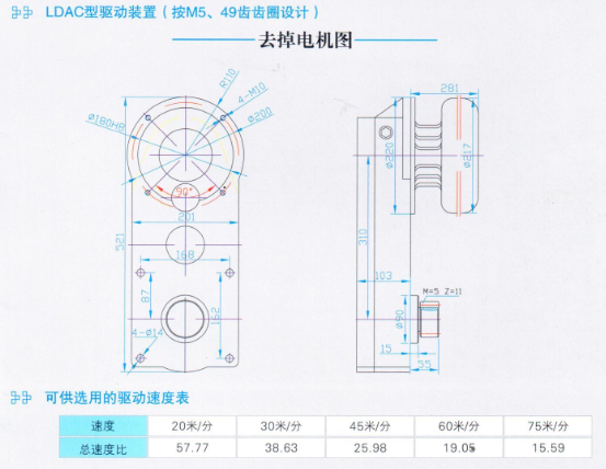 LDAC1型驱动装置批发