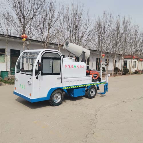 电动四轮雾炮洒水车厂家 电动四轮雾炮洒水车厂家