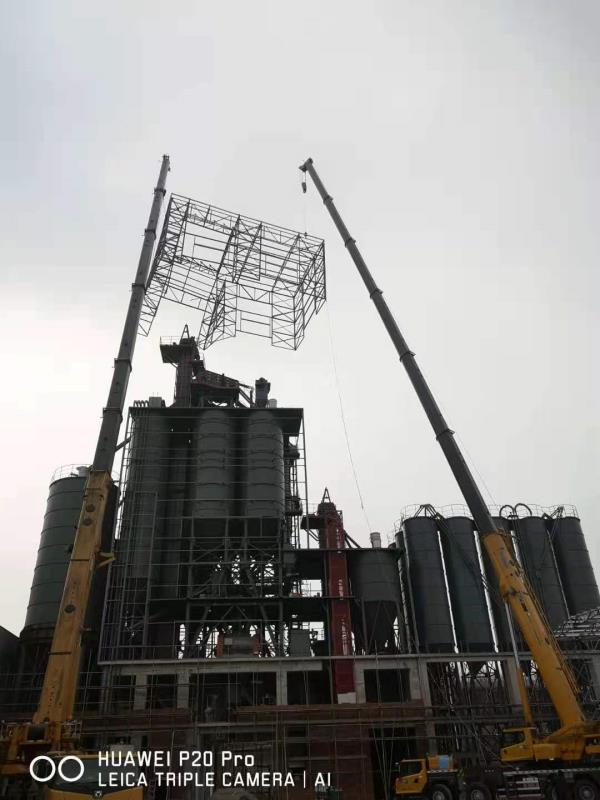 湖南源峰建材有限公司设备安装项目