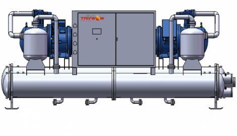 滿液式中低溫冷水機組1