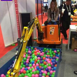 mini excavator for kids, amusement part equipment