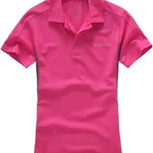 紐扣翻領速干T恤