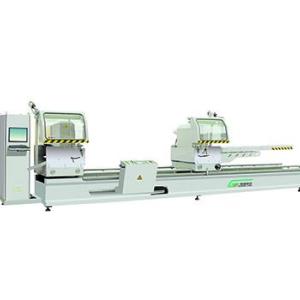 LJB2B-CNC-500×6000鋁型材任意角數(shù)控雙頭精密切割鋸