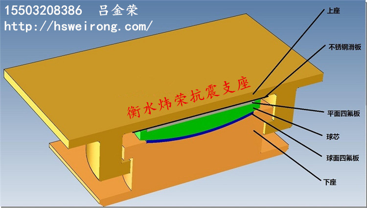 建筑隔震橡胶支座 盆式高阻尼 橡胶支座 量大优惠 可带出厂检测