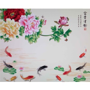 影視墻陶瓷壁畫
