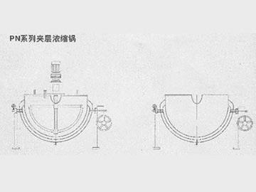 PN系列夾層濃縮鍋
