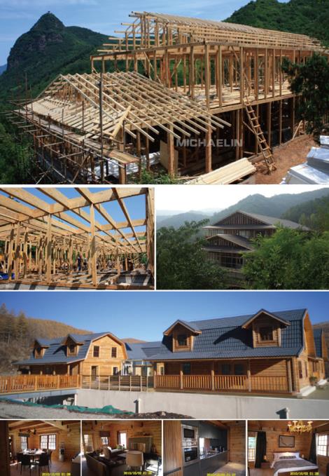 木屋 木结构房屋木结构建筑木结构别墅