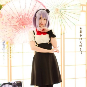 黑白連衣裙