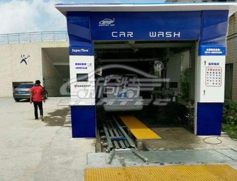 隧道式全自动电脑洗车机 自动洗车设备