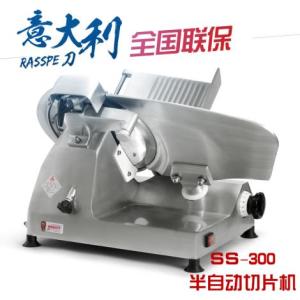 天地人12寸半自動凍肉切片機