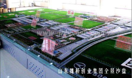 山東沙盤模型