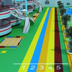 天津橡膠地墊應用范圍