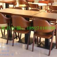 深圳西餐厅实木餐桌椅批发新款实木餐桌椅订做横岗实木餐桌椅厂家