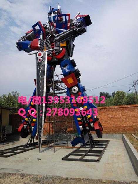 上海大型变形金刚模型 大型擎天柱模型展览
