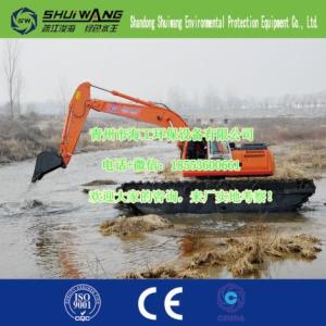 水陸兩用挖掘機；兩棲清淤設備；陸地淘金機