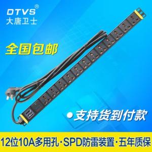 大唐衛士12位16A防雷PDU電源插座