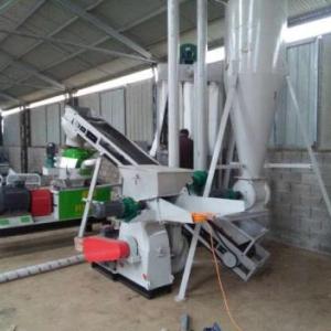 吉林木屑顆粒機現場免黃油泰昌顆粒機