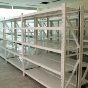 鄭州中型貨架地下室儲(chǔ)藏室貨架庫(kù)房角鋼置物