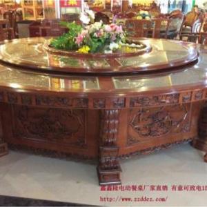 河南酒店桌椅大型智能電動餐桌誕生可滿足幾