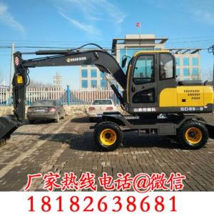 8噸左右的輪式挖掘機多錢