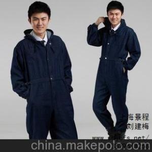 牛仔連體服 上海供應牛仔連體服 上海牛仔連體服供應 景程供