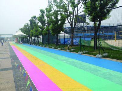 彩色瀝青,彩色道路