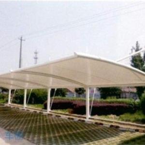 莆田膜結構停車棚安裝 莆田膜結構停車棚公司 鼎盛供