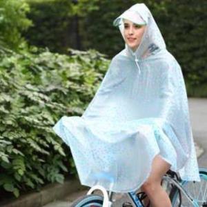 水晶自行車(chē)雨披