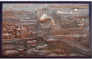 銅浮雕—1