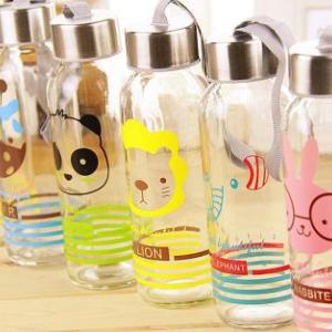 便攜式密封手提透明玻璃水杯