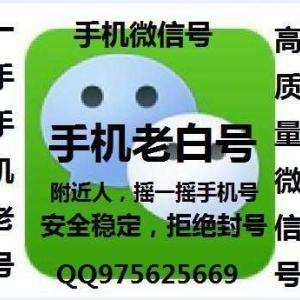 福建微信一年實名號批發*福建手機微信號*國內微信號批發*騰馬供