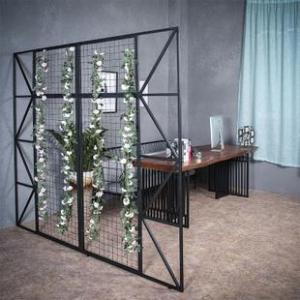 中式鐵藝雕花屏風