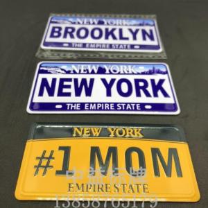 銅版紙立體冰箱貼