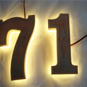 發(fā)光柔和的迷你字