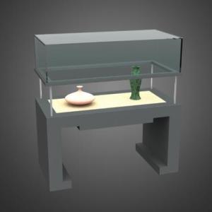 遙控自動升降展柜