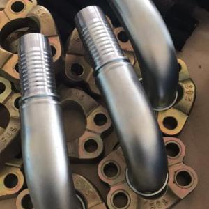 90度F形法蘭彎頭