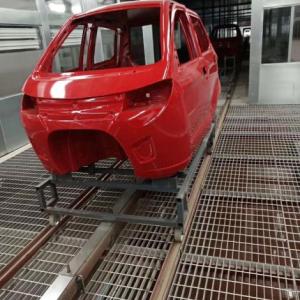電動三輪車噴漆線